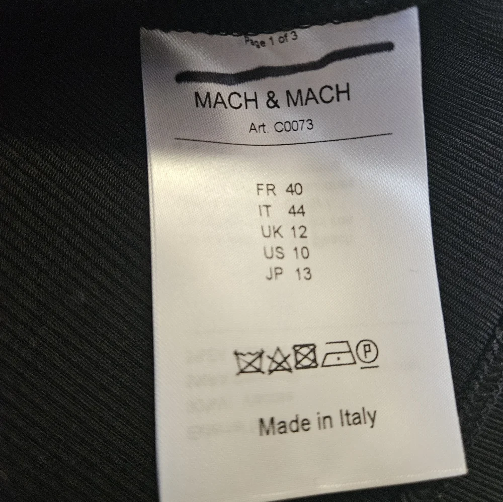 NEW $985 Mach & Mach Crystal-Embellished Cut-Out Minidress - Picture 14 of 16